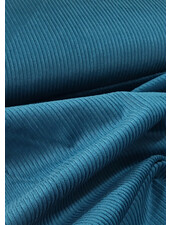 Swafing petrol corduroy with light stretch