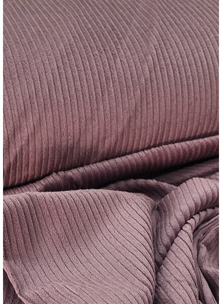 Swafing dark old pink corduroy with light stretch