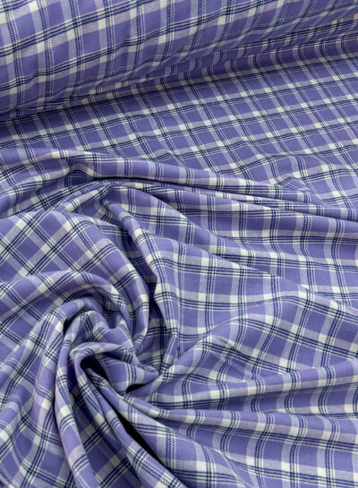 Comme ça beautiful flannel with purple checks