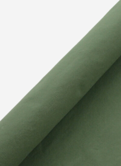 sage groen- dry waxed cotton / oilskin