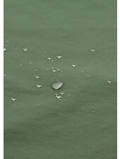 sage green- dry waxed cotton / oilskin