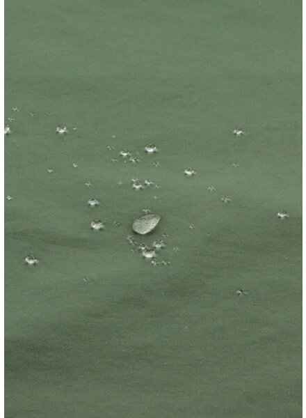 sage groen- dry waxed cotton / oilskin