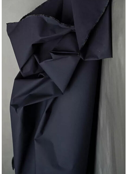 dark indigo dry oilskin