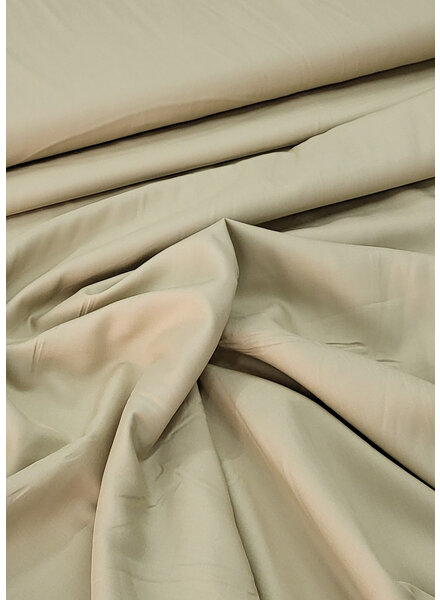 Madeline bamboo sheet fabric - silky soft - 300 cm width - beige
