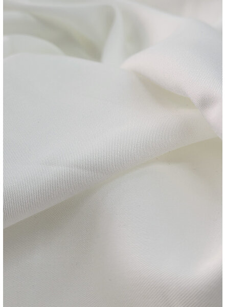 Madeline bamboo sheet fabric - silky soft - 300 cm width - white