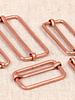 rose matt sliding buckle 15 mm - 2 pieces