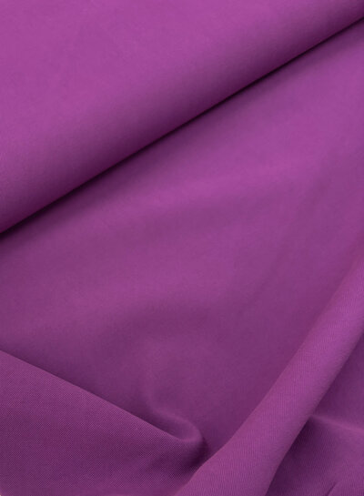 kardinaal paars - tencel viscose twill