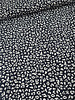 Madeline black leopard - viscose jersey