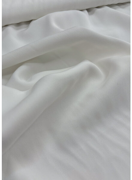 M. ecru - plain viscose twill