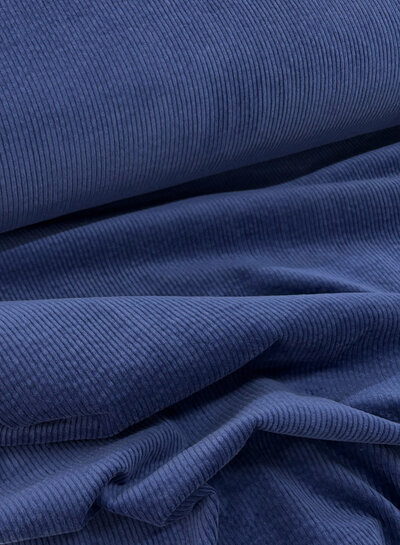 M. indigo blue - soft corduroy - LIGHT STRETCH