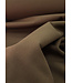Madeline melkchocolade bruin - mantelstof wool touch twill - mooie zware kwaliteit