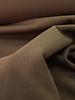 Madeline milk chocolate brown - coat fabric wool touch twill - nice heavy quality