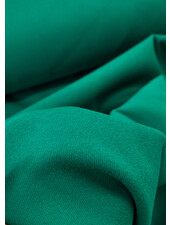 M. groen - mantelstof wool touch twill - mooie zware kwaliteit