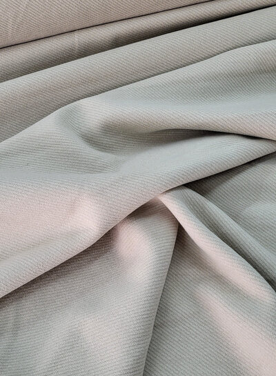 M. almond milk creme - cashmere touch coat fabric with twill structure - beautifully soft quality