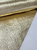 M. gold leather with structure - perfect for skirts or trousers