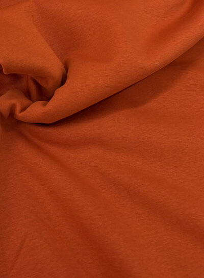 Madeline rust - thick jogging, softly roughened on the inside n