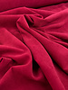 A la Ville rood - prachtige velours met  twill binding