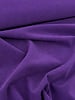 A la Ville cardinal purple - beautiful velvet with twill binding