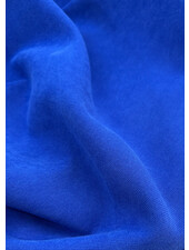 A la Ville cobalt blue - beautiful velvet with twill binding