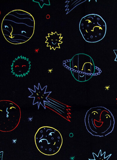 Katia fabrics galaxy emotions - katoen poplin