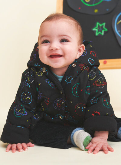 Katia fabrics galaxy emotions - cotton poplin