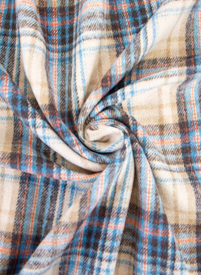 Katia fabrics Autumn scotch - plaid scotch flannel - coat fabric