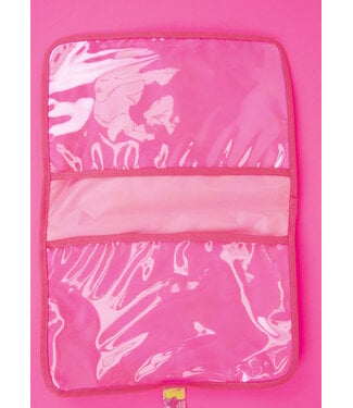 Katia fabrics FLUO PINK transparent PVC