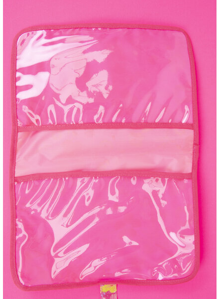 Katia fabrics FLUO PINK transparent PVC
