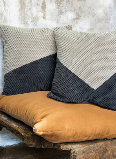 Madeline Oker Cozy Pillow pakket - stoffenpakket voor luxueuze sierkussensloop