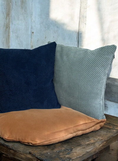 Madeline Ochre Cozy Pillow package - fabric package for luxurious decorative pillowcase