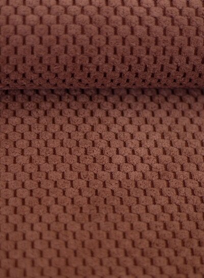 Madeline Marsala Cozy Pillow pakket - stoffenpakket voor luxueuze sierkussensloop