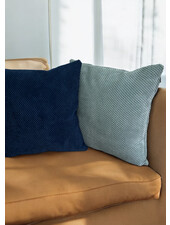 Madeline Marineblauw Cozy Pillow pakket - stoffenpakket voor luxueuze sierkussensloop