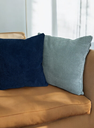 Madeline Oker Cozy Pillow pakket - stoffenpakket voor luxueuze sierkussensloop