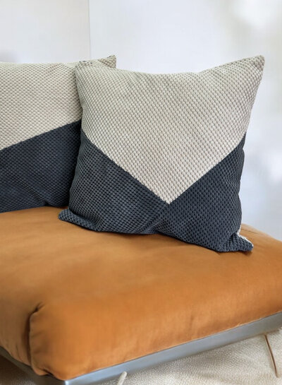 Madeline Oker Cozy Pillow pakket - stoffenpakket voor luxueuze sierkussensloop
