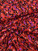 A la Ville rood en kardinaalpaars kleurexplosie - geweven viscose twill