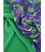 A la Ville grasgroen - prachtige velours met  twill binding