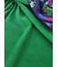 A la Ville grasgroen - prachtige velours met  twill binding