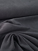 A la Ville anthracite - beautiful velvet with twill binding