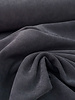 A la Ville anthracite - beautiful velvet with twill binding