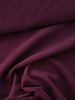 A la Ville aubergine - beautiful velvet with twill binding