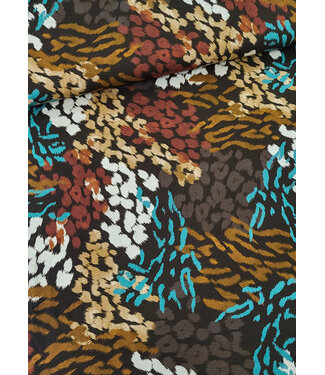 A la Ville animal print - beautiful viscose jersey