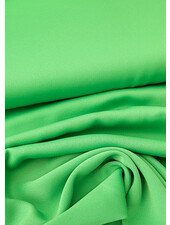 A la Ville bright green - Italian crepe - beautiful heavy drape