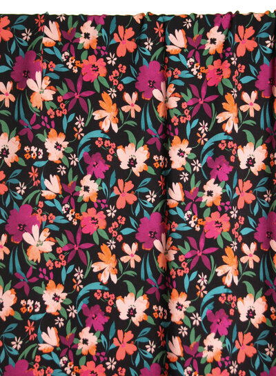 Atelier Jupe small colorful print viscose