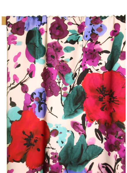 Atelier Jupe flower garden viscose