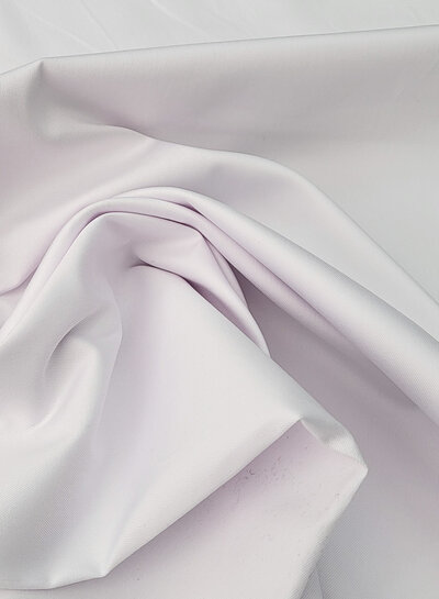 A la Ville wit - licht gesatineerde stretch katoen jeanslook