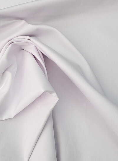 A la Ville wit - licht gesatineerde stretch katoen jeanslook