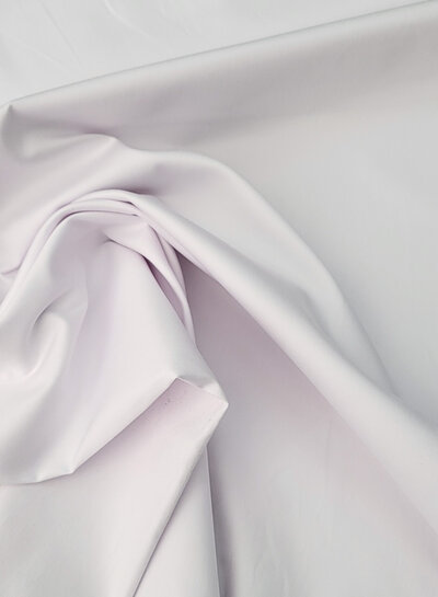 A la Ville wit - licht gesatineerde stretch katoen jeanslook