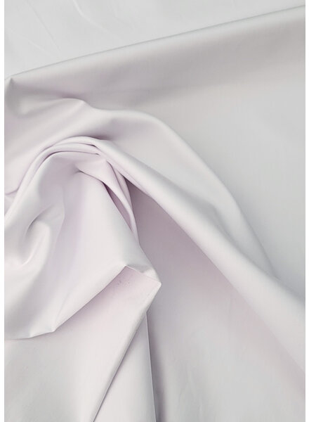 A la Ville wit - licht gesatineerde stretch katoen jeanslook