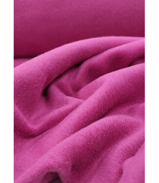 Swafing fuchsia - soft warm cotton fleece