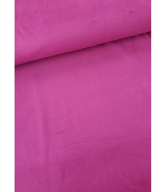 Swafing fuchsia - zachte warme katoen fleece